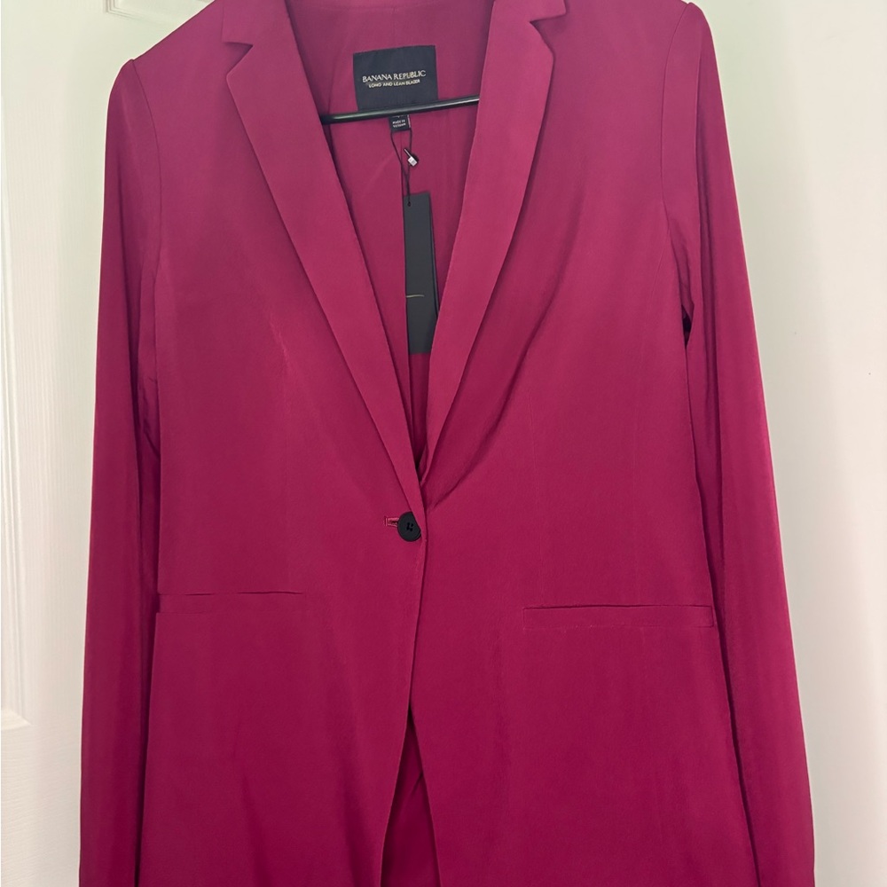 Banana Republic Women's Fuchsia Blazer